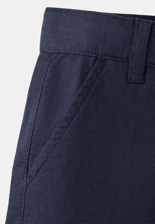 MANGO - Bermudas BIKEB - Navy