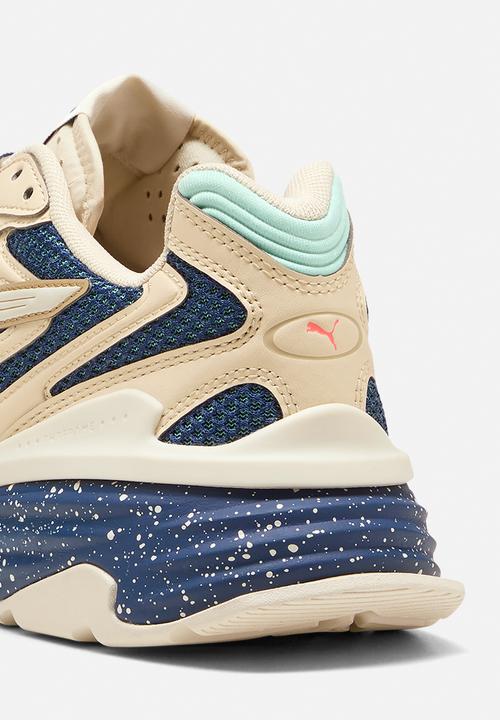 PUMA - Fade Nitro LS - Canvas-Blue Jewel-Alpine Snow