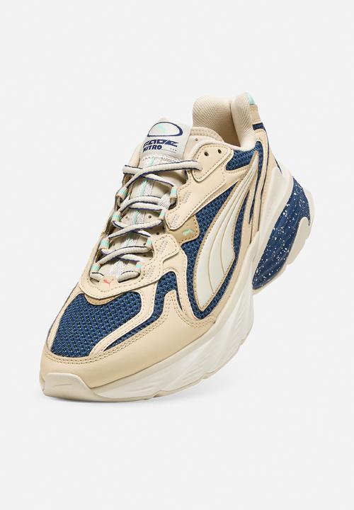 PUMA - Fade Nitro LS - Canvas-Blue Jewel-Alpine Snow
