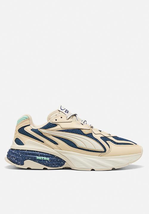 PUMA - Fade Nitro LS - Canvas-Blue Jewel-Alpine Snow