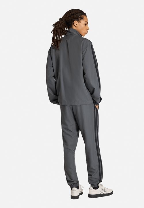 adidas Performance - 3-Stripe Woven Tracksuit Set - Grey six