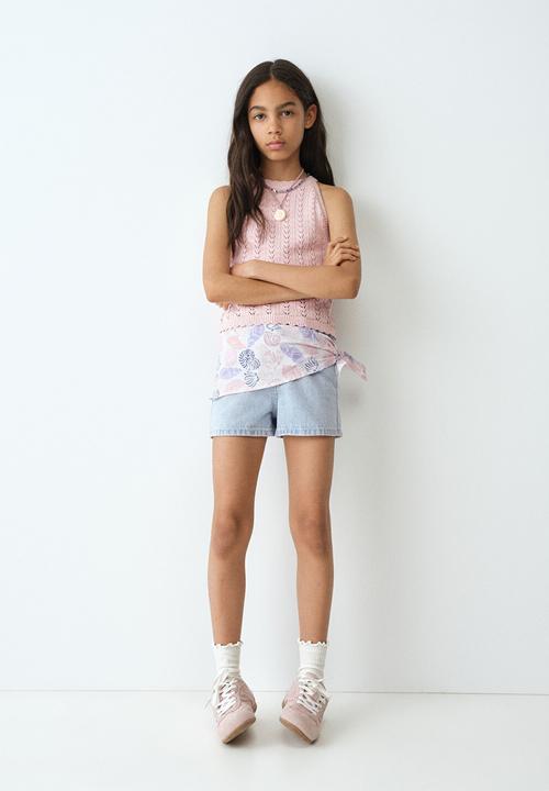 MANGO - Top LIV - Light Pastel Pink