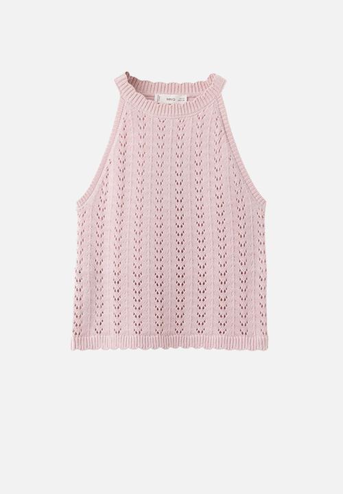 MANGO - Top LIV - Light Pastel Pink