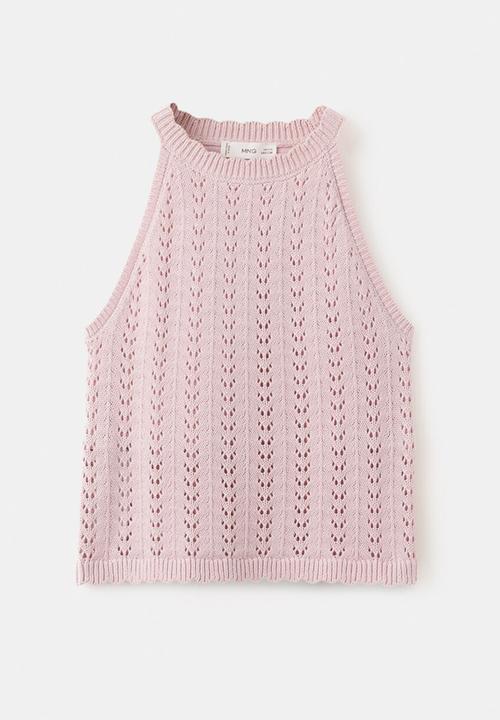 MANGO - Top LIV - Light Pastel Pink