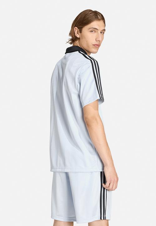 adidas Originals - Archive Collar Engineered Jersey  - Crystal Sky Blue