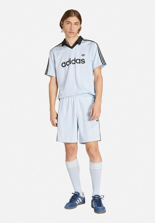 adidas Originals - Archive Collar Engineered Jersey  - Crystal Sky Blue