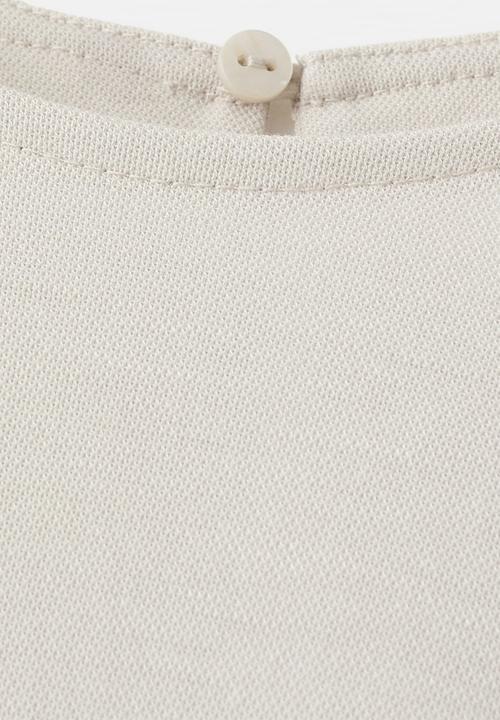 MANGO - Dress valen - light beige
