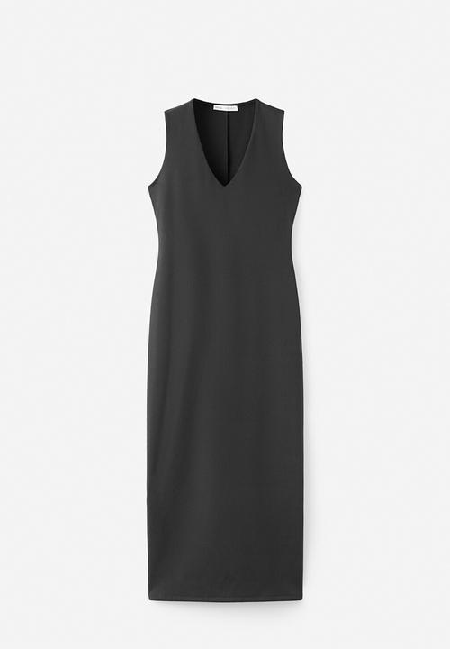 MANGO - Dress rayo - black