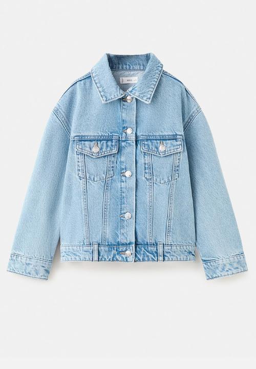 MANGO - Jacket Alice  -  Open Blue