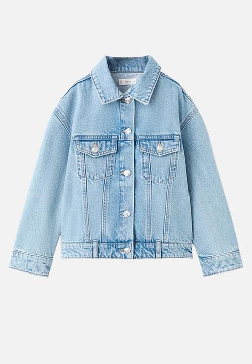 MANGO - Jacket Alice  -  Open Blue