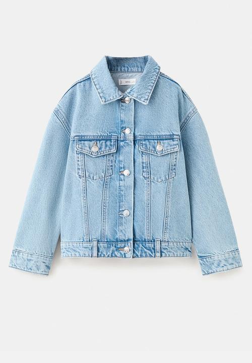 MANGO - Jacket Alice  -  Open Blue