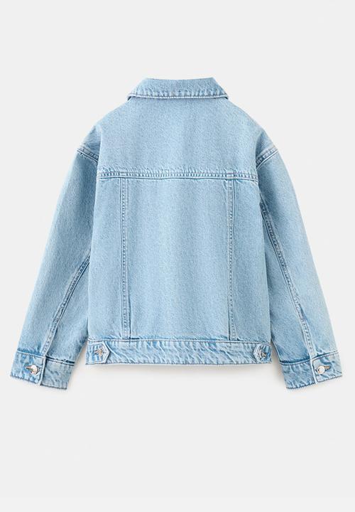 MANGO - Jacket Alice  -  Open Blue