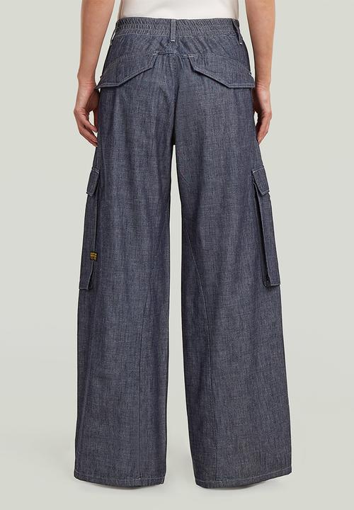G-STAR - Cargo summer pants wmn - rinsed