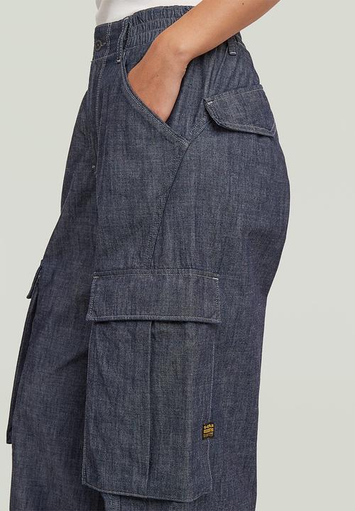 G-STAR - Cargo summer pants wmn - rinsed
