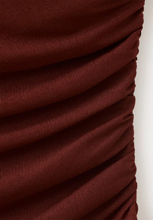 MANGO - Top corini - rust/copper