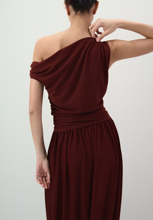 MANGO - Top corini - rust/copper