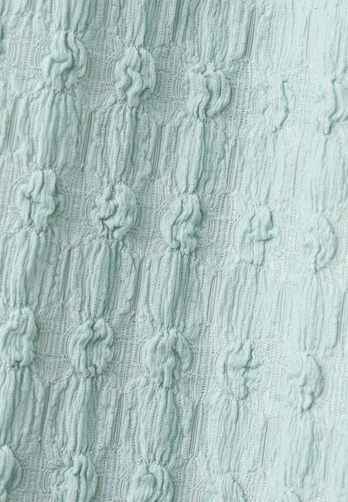 MANGO - Trousers DOTSET - Turquoise / Aqua