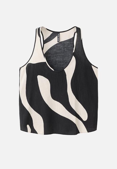 MANGO - Top nikita - black