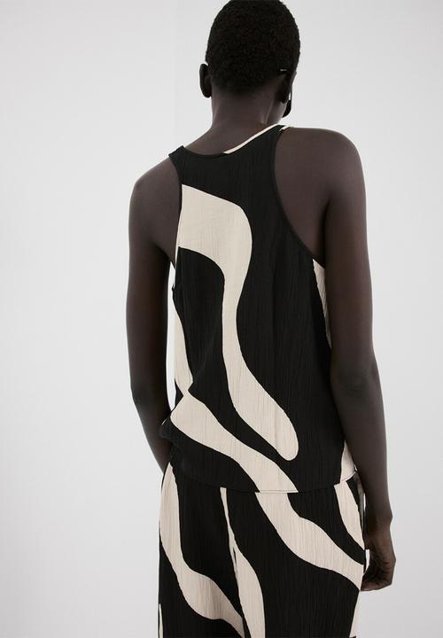 MANGO - Top nikita - black