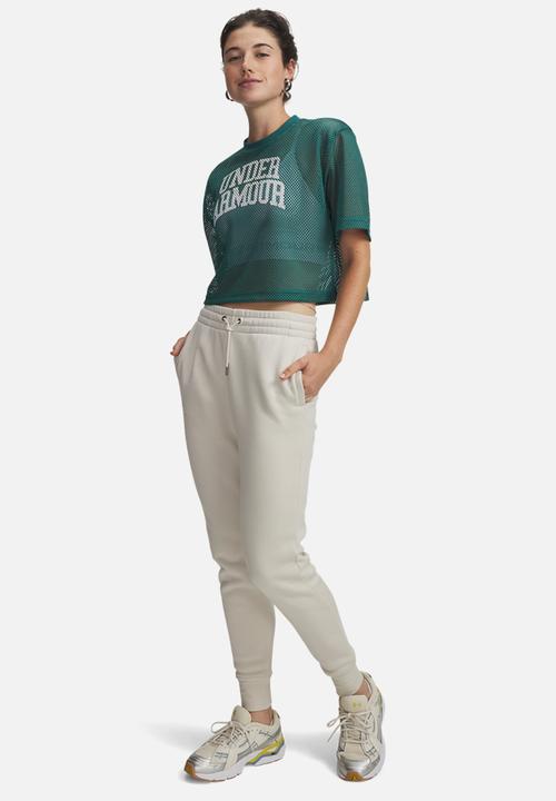 Under Armour - UA Icon Fleece Jogger - Summit White/White