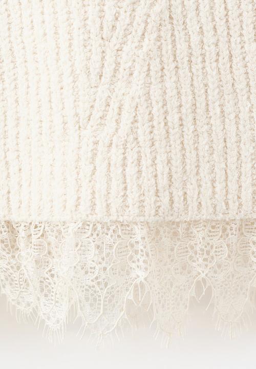 MANGO - Top bruma - light beige