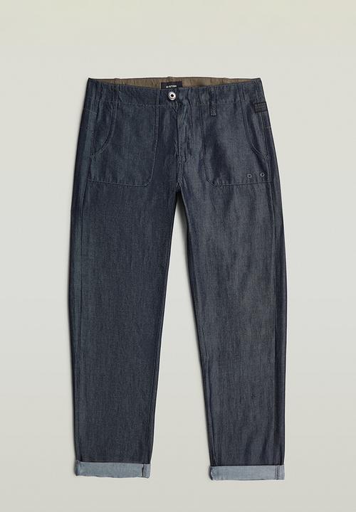 G-STAR - Fatigue pants wmn - rinsed