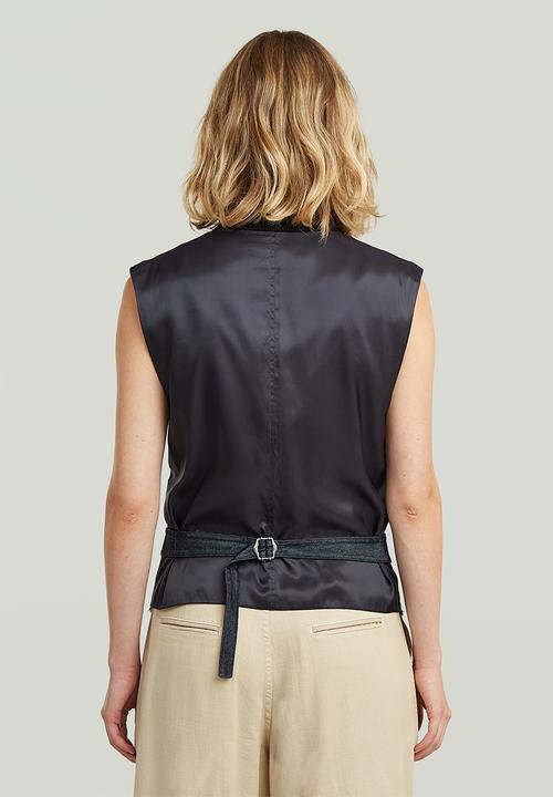 G-STAR - Blazer vest wmn - rinsed