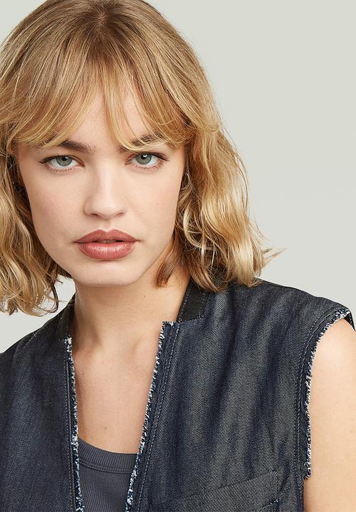 G-STAR - Blazer vest wmn - rinsed