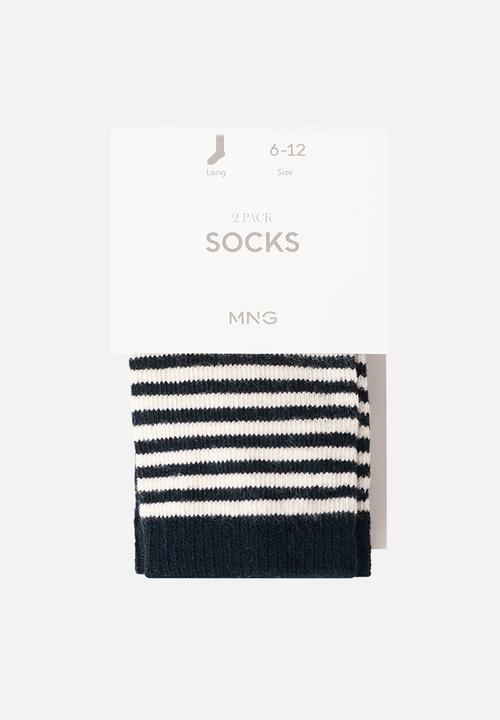 MANGO - Calcetines - Navy