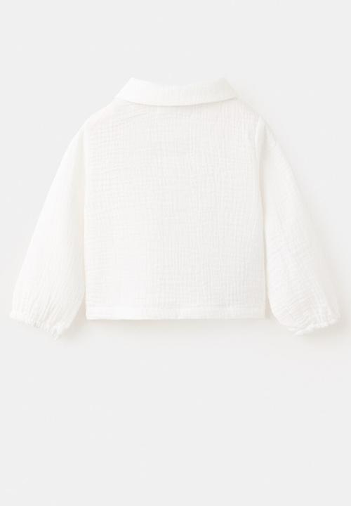 MANGO - Shirt Polo - Natural