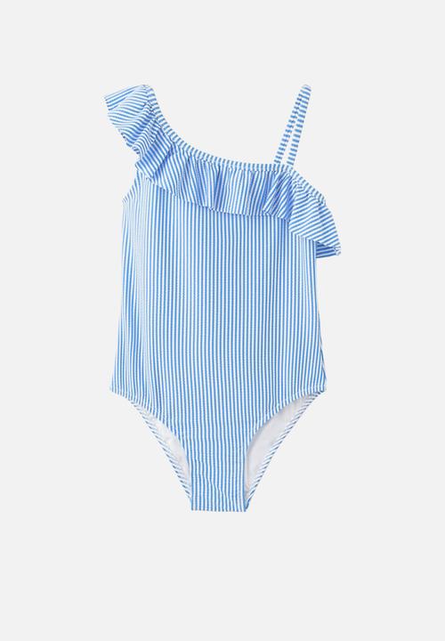 MANGO - SWIMSUIT FORMENKG - MEDIUM BLUE