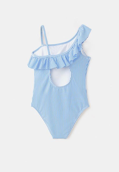 MANGO - SWIMSUIT FORMENKG - MEDIUM BLUE