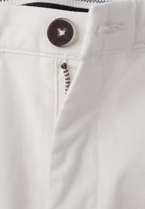 MANGO - BERMUDA SHORTS PICO - WHITE