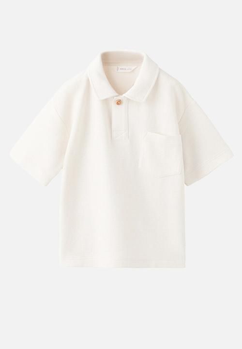 MANGO - Poloshirt WAVE - Light Beige
