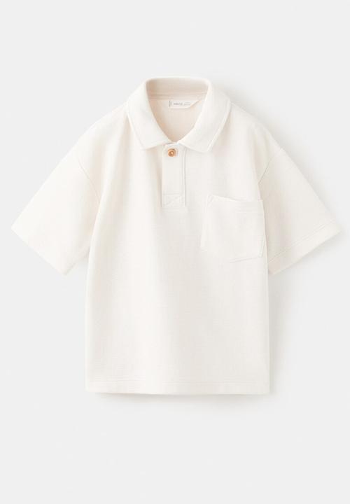MANGO - Poloshirt WAVE - Light Beige