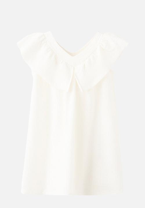 MANGO - Dress BLANQUIB - Natural
