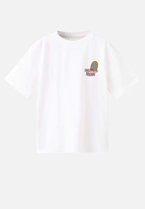 MANGO - T-Shirt SKATE - White