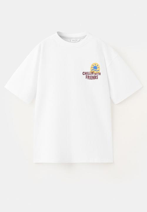 MANGO - T-Shirt SKATE - White