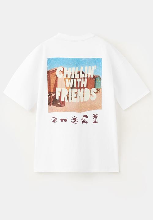 MANGO - T-Shirt SKATE - White