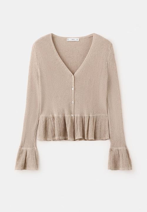 MANGO - Cardigan bimi - light/pastel brown