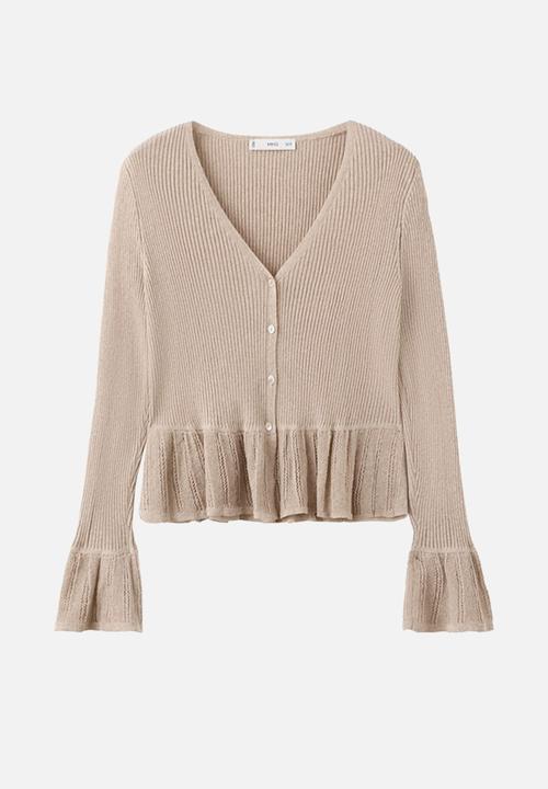 MANGO - Cardigan bimi - light/pastel brown
