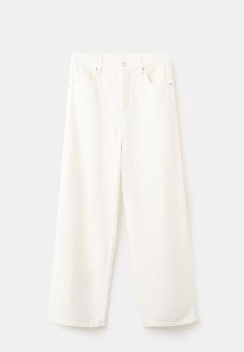 MANGO - Jeans rowan - white