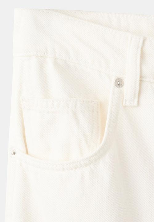 MANGO - Jeans rowan - white