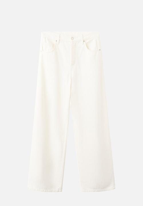 MANGO - Jeans rowan - white