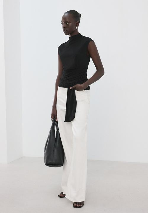 MANGO - Top tina - black