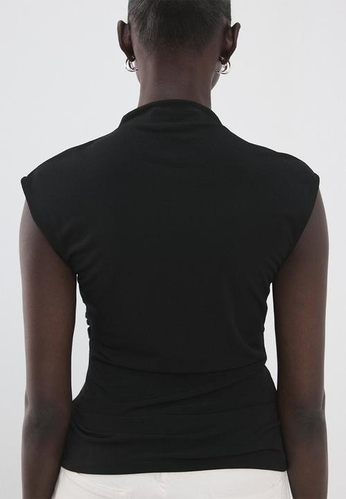 MANGO - Top tina - black