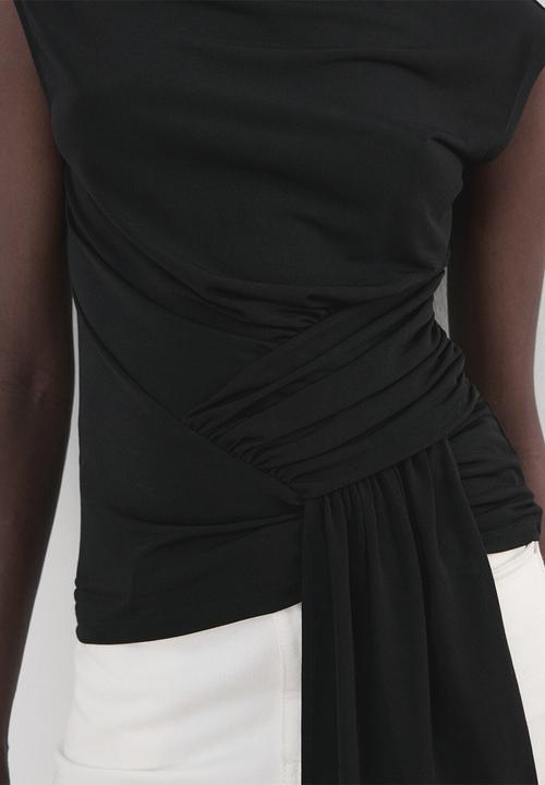 MANGO - Top tina - black