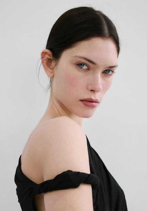 MANGO - Dress tory - black