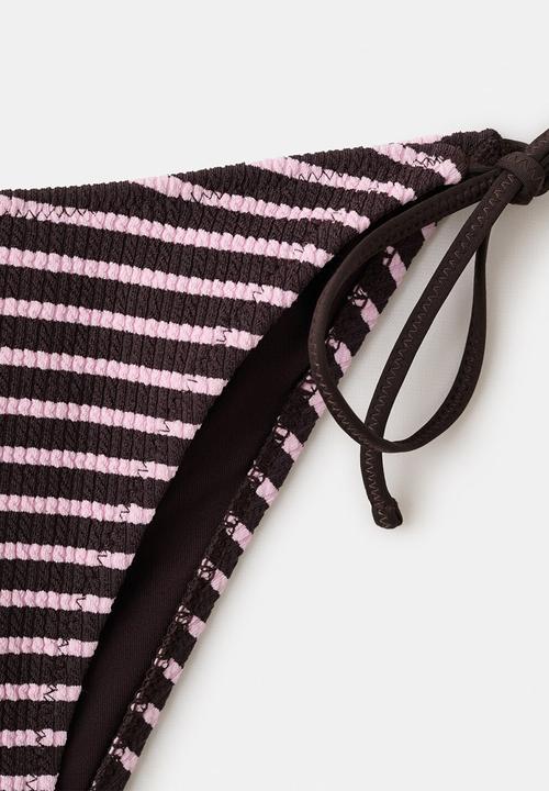 MANGO - Bikini pantie siros- dark brown