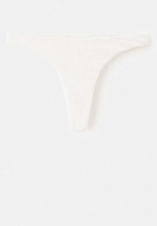 MANGO - Bikini pantie lesbos- light beige